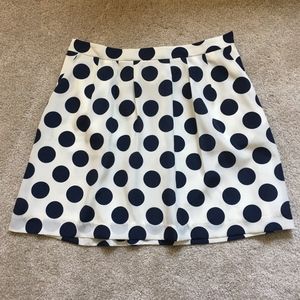 J.Crew Polka Dot Skirt